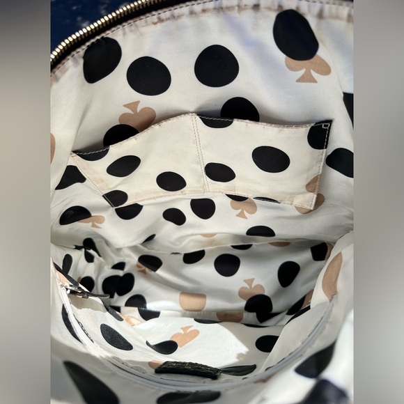 Kate Spade NY Pebbled Black Leather Large Shoulder Bag - Picture 10 of 11